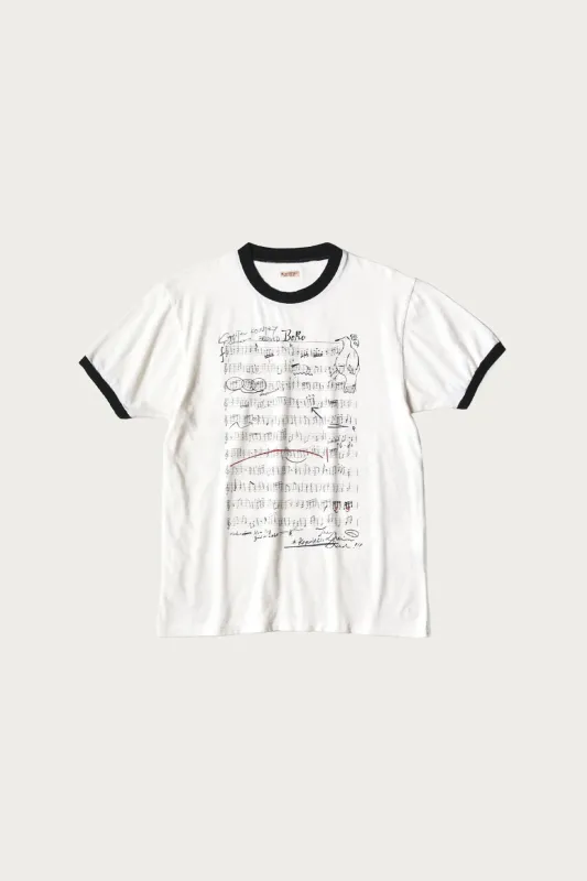 20/-Jersey RINGER T (BORO ELEGY) - Natural made by Kapital