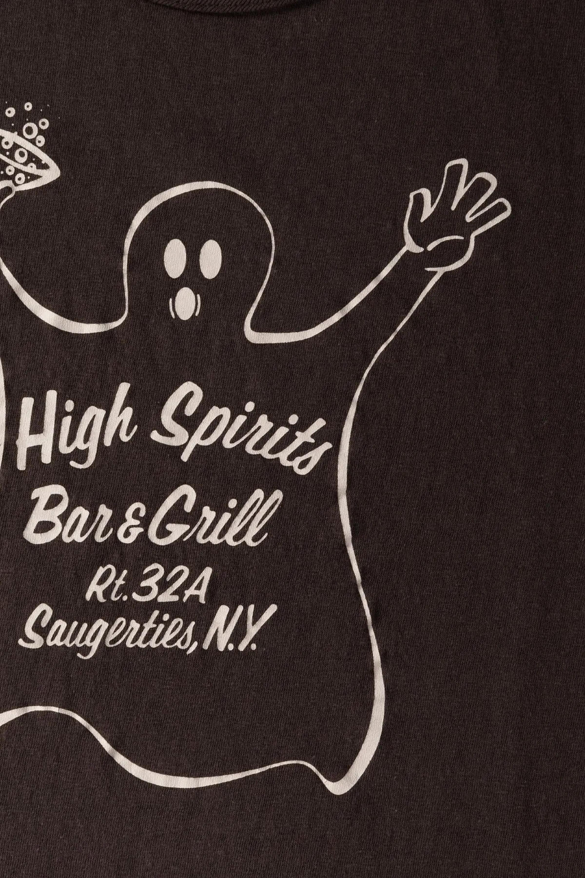 High Spirits T-Shirt - Charcoal sold by Canoe Club product image thumbnail 3