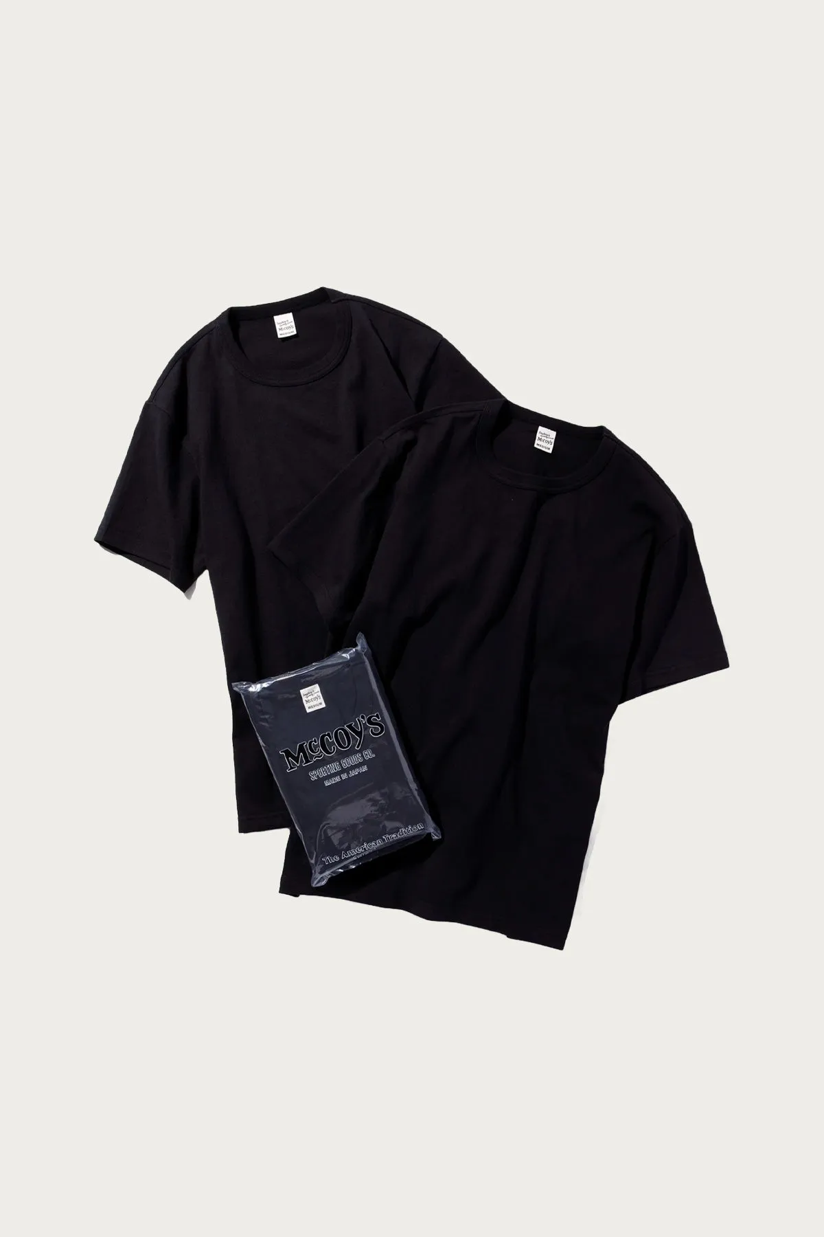 McCoy's 2-Pack Tees - Black sold by Canoe Club product image thumbnail 2