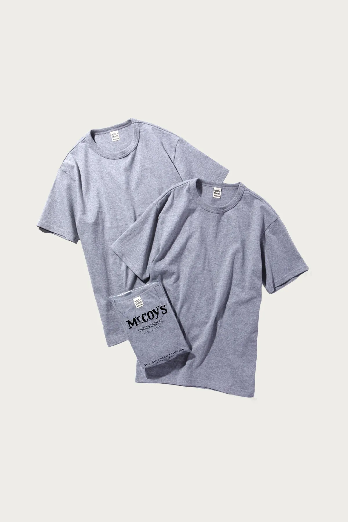 McCoy's 2-Pack Tees - Gray sold by Canoe Club product image thumbnail 2