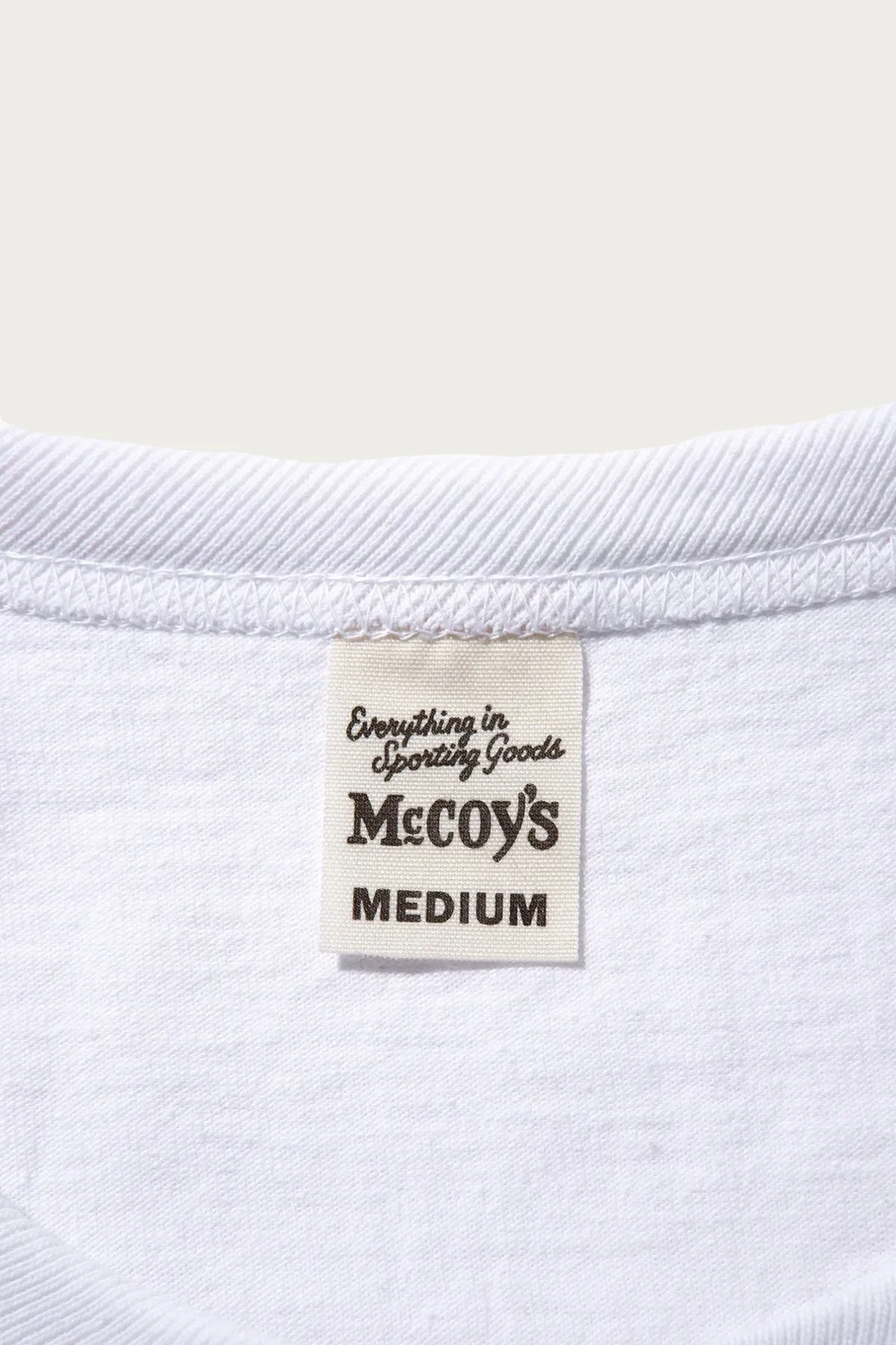 McCoy's 2-Pack Tees - White sold by Canoe Club product image thumbnail 4