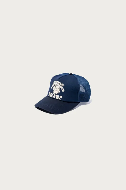 Buco Mesh Cap Enthusiast - Navy made by The Real McCoy's