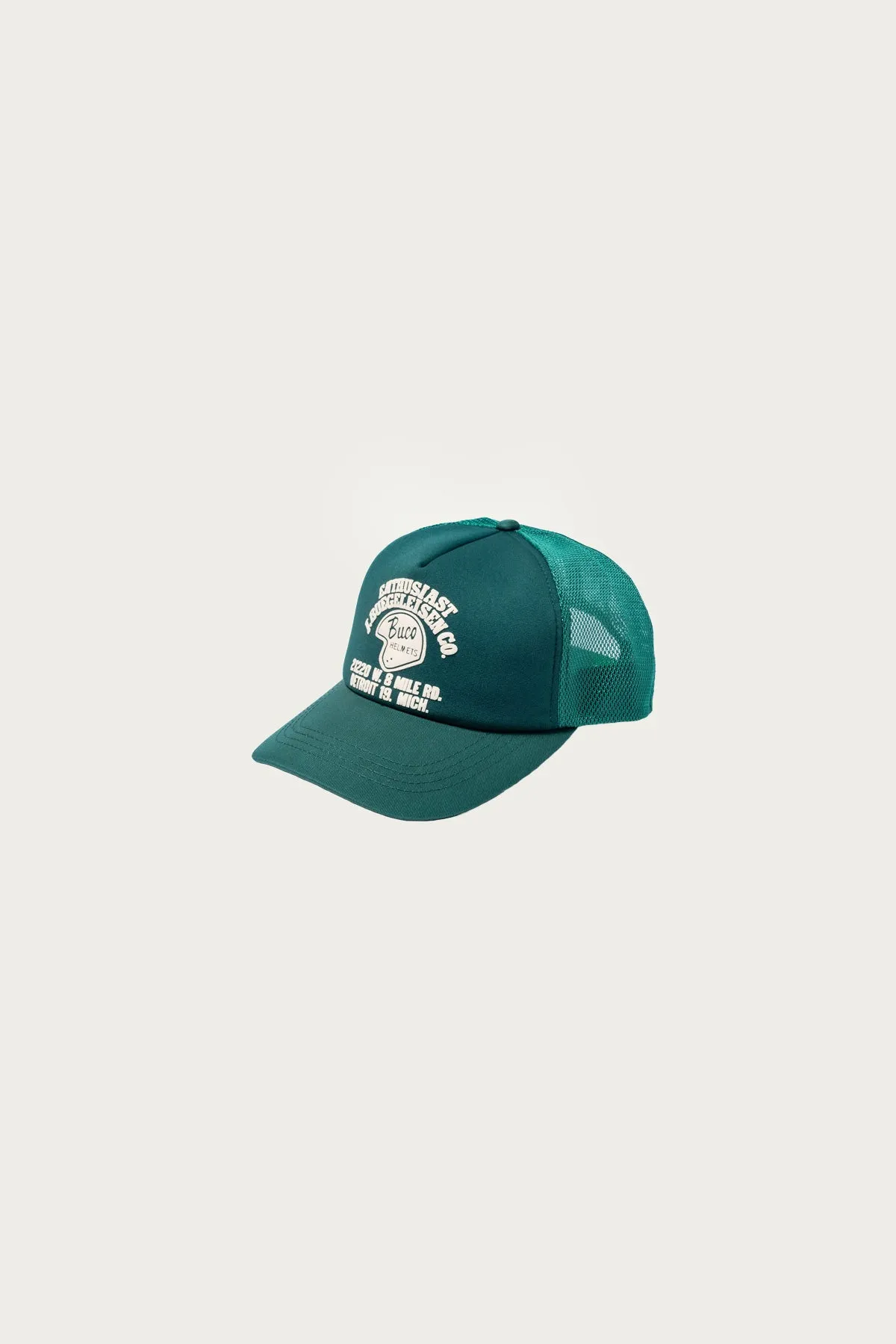Buco Mesh Cap Enthusiast - Green sold by Canoe Club