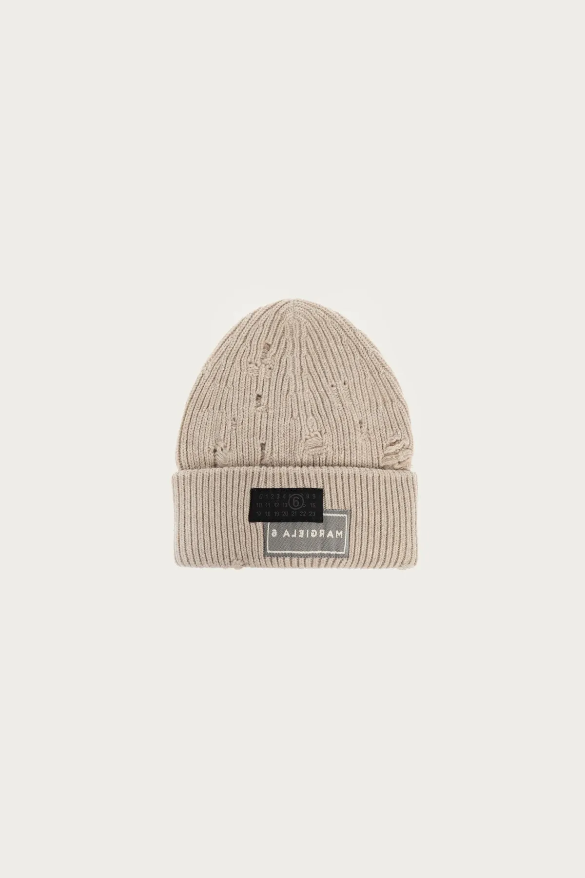 MM6 Margiela Beanie - Grey sold by Canoe Club