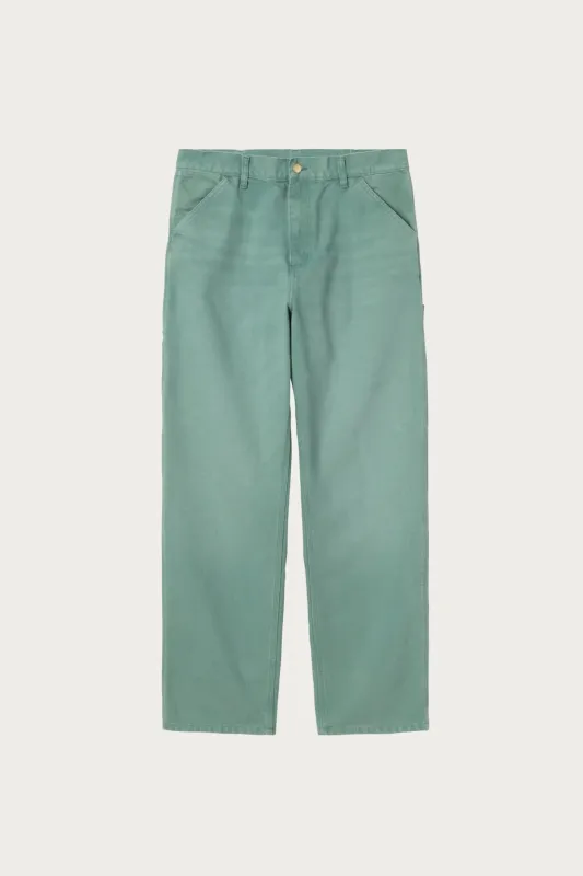 Single Knee Pant - Silver Pine Stone Canvas made by Carhartt