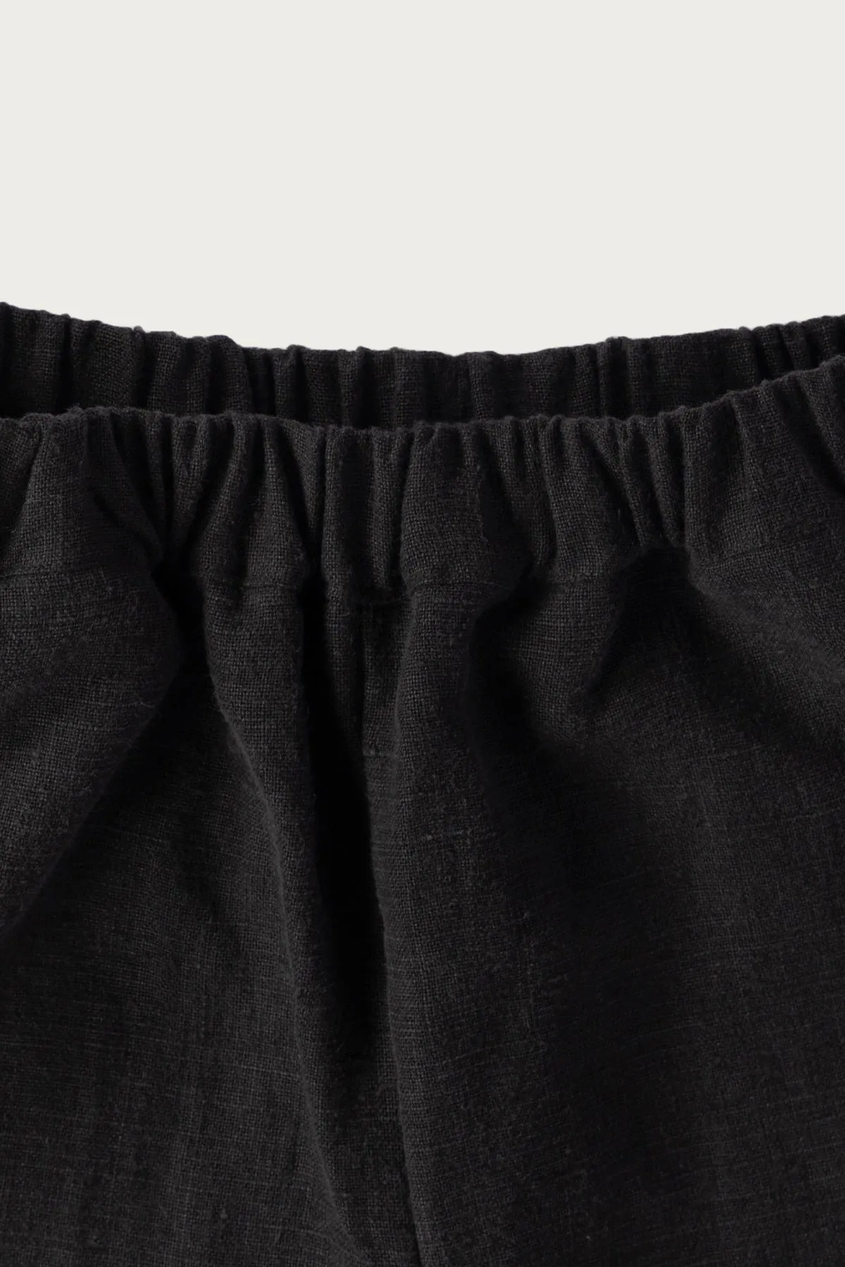 Garden Short - Navy Striped Irish Linen sold by Canoe Club product image thumbnail 2