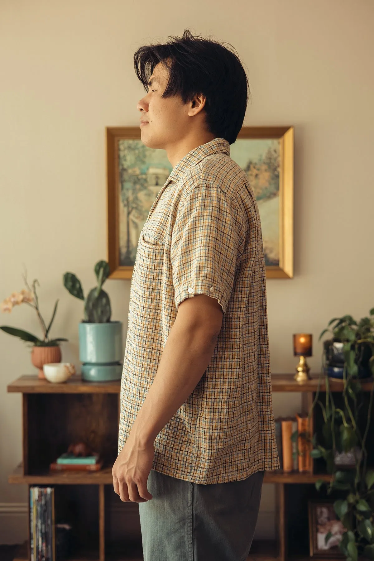 Italian Collar Gunclub Mesh - White sold by Canoe Club product image thumbnail 3