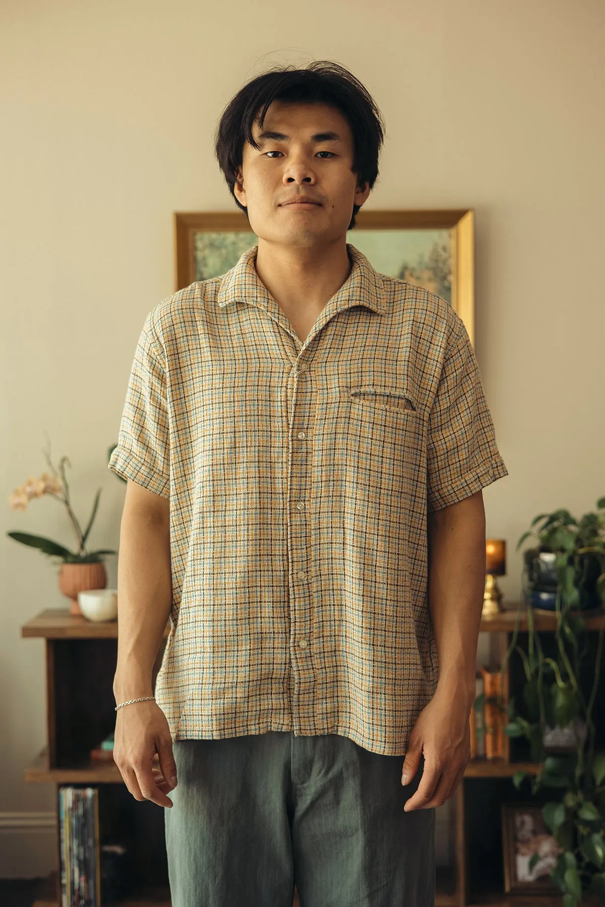 Italian Collar Gunclub Mesh - White sold by Canoe Club product image thumbnail 2