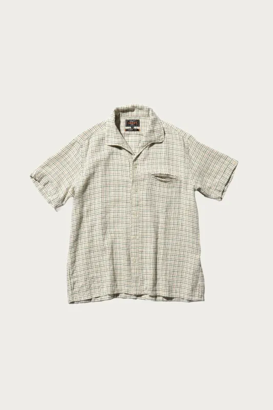 Italian Collar Gunclub Mesh - White made by BEAMS PLUS