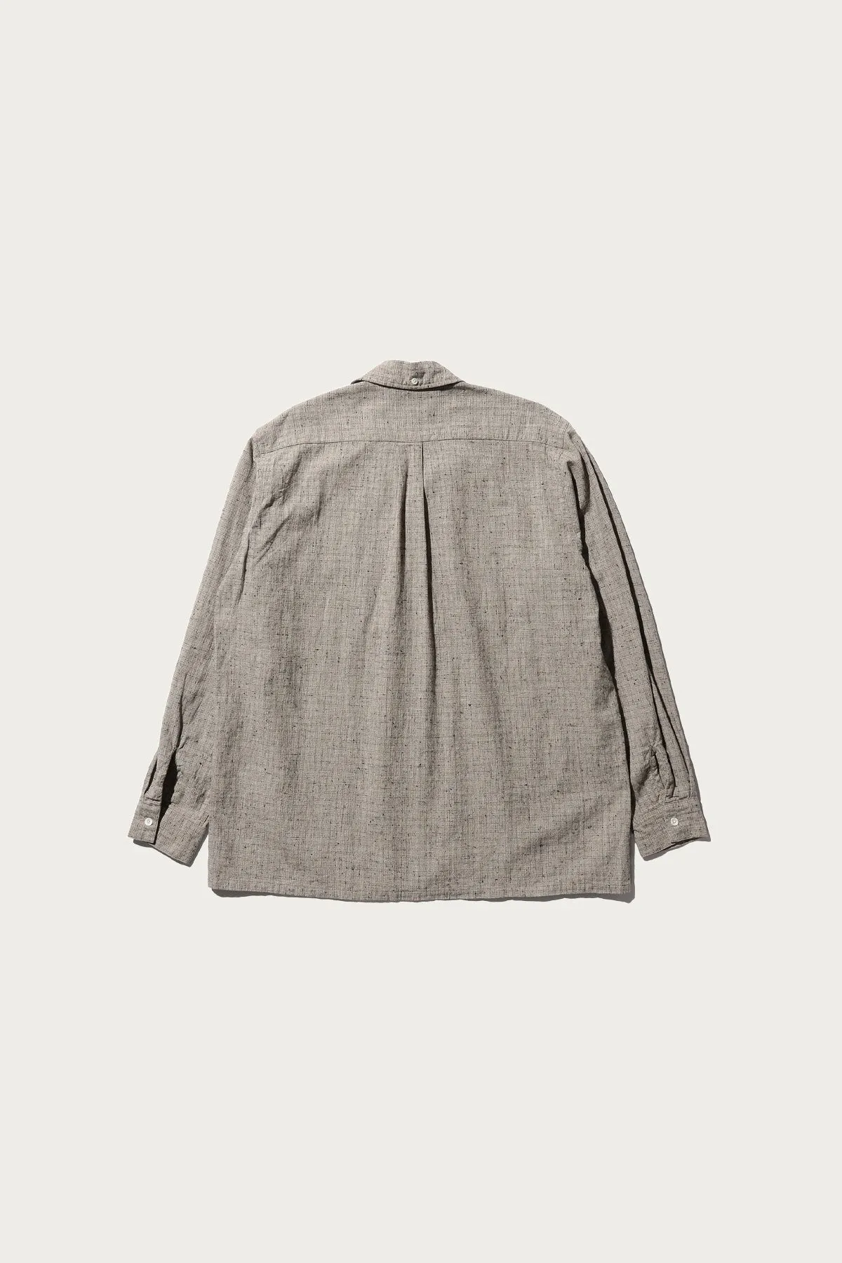 Open B.D. Nep Check Cotton Linen - Beige sold by Canoe Club product image thumbnail 4