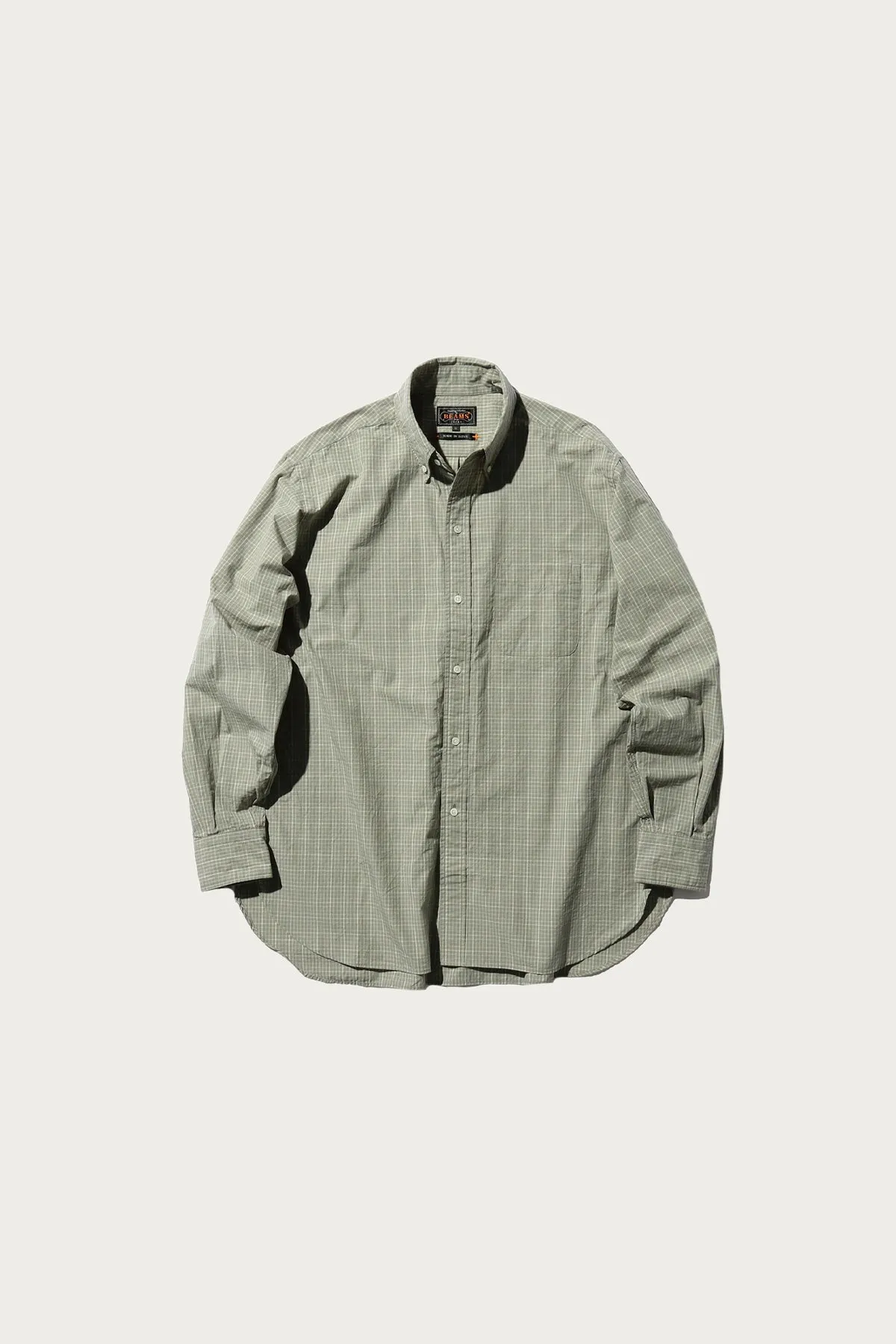B.D. Classic-Fit Typewriter Plaid - Green sold by Canoe Club
