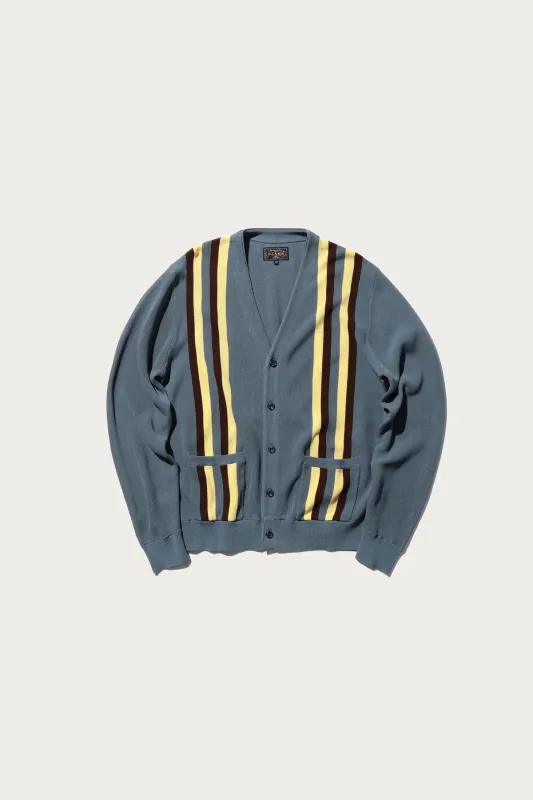 Cardigan Stripe - Blue made by BEAMS PLUS