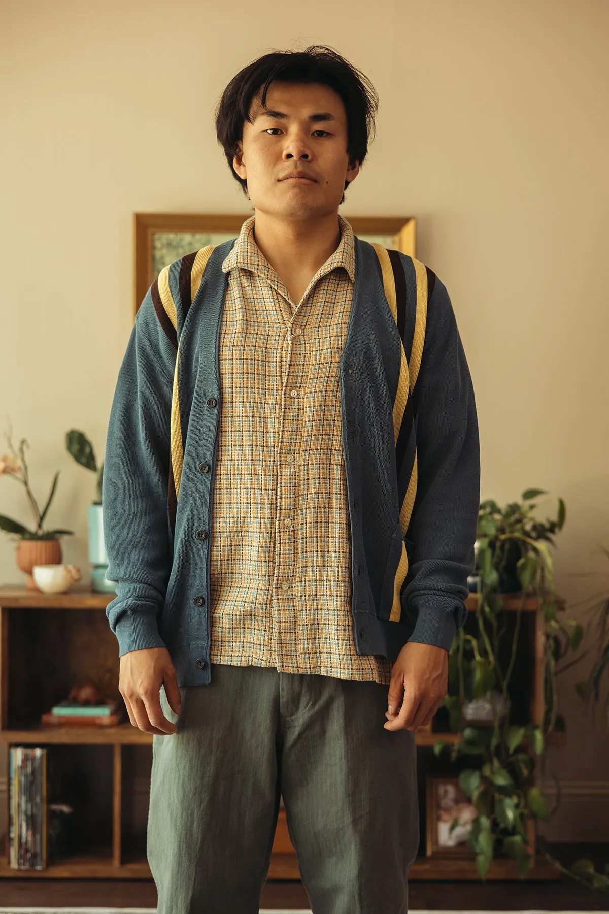 Cardigan Stripe - Blue sold by Canoe Club product image thumbnail 2
