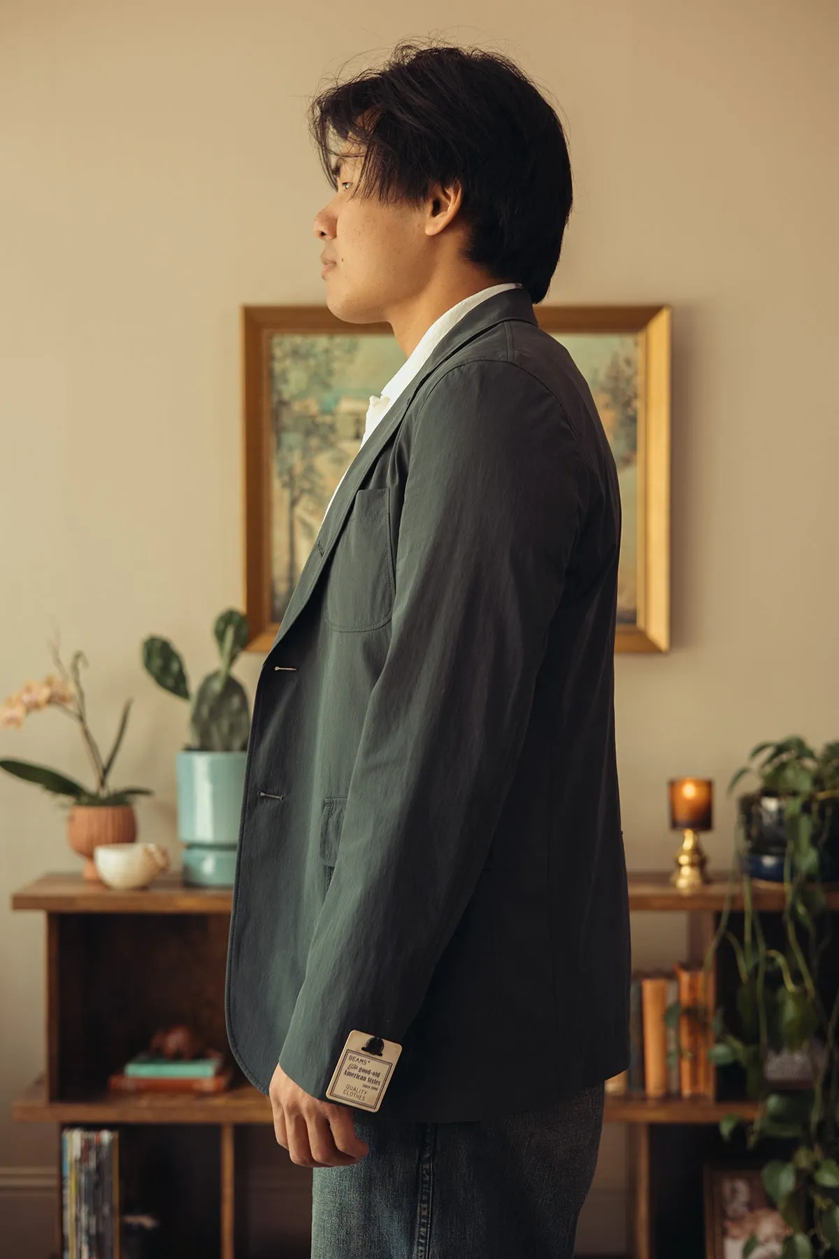 3B Travel Jacket Comfort Cloth - Charcoal sold by Canoe Club product image thumbnail 3