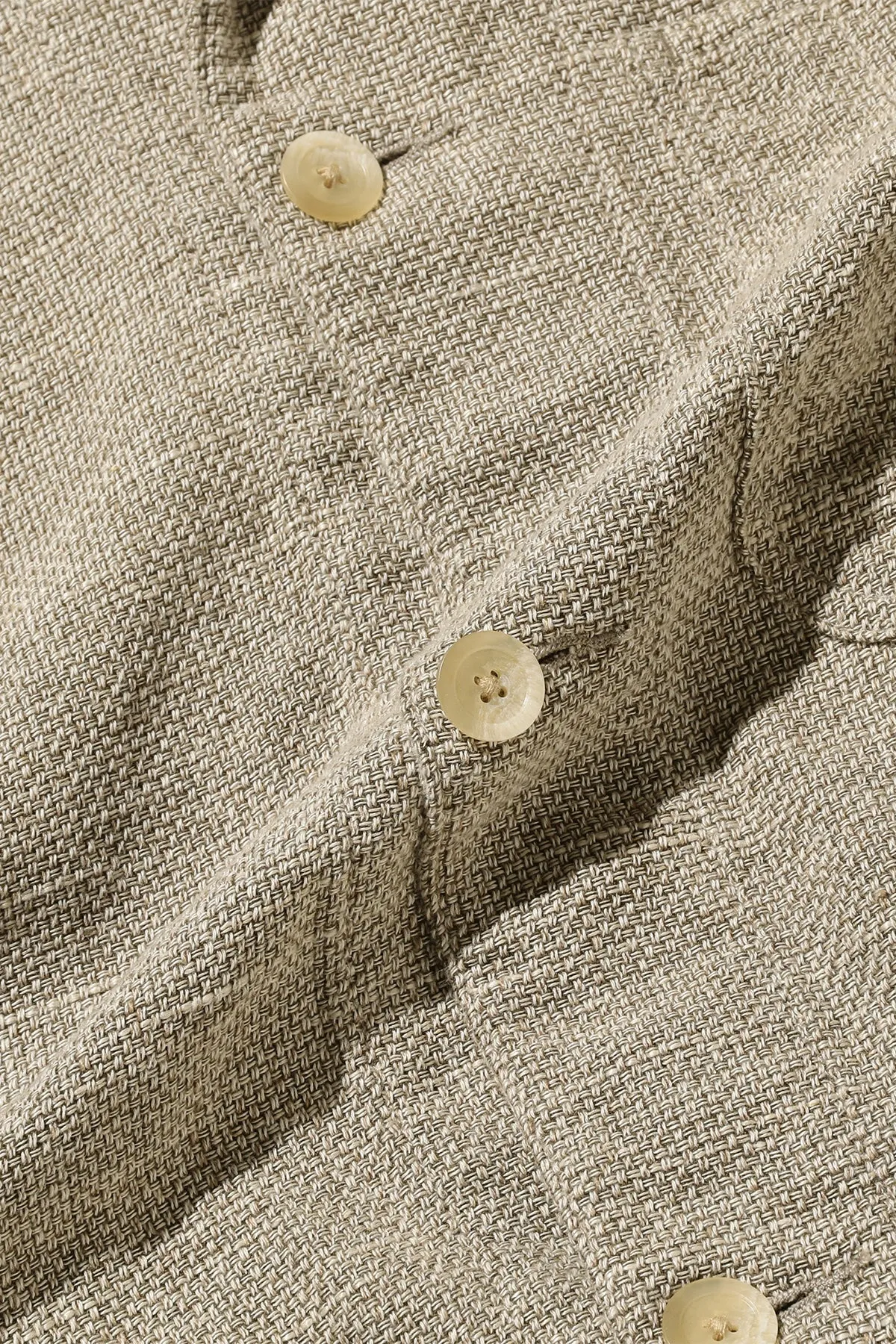 MIL Chore Jacket Cotton Linen - Sand sold by Canoe Club product image thumbnail 4