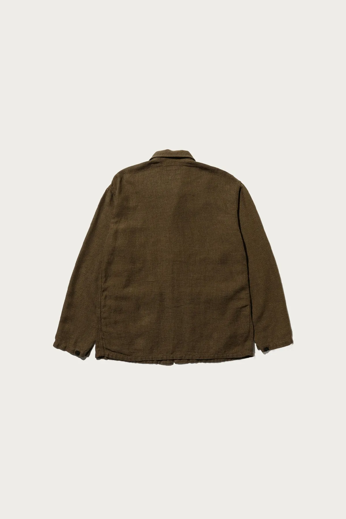 MIL Chore Jacket Cotton Linen - Brown sold by Canoe Club product image thumbnail 4