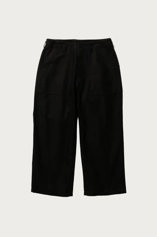 MIL Utility Trousers - Black made by BEAMS PLUS