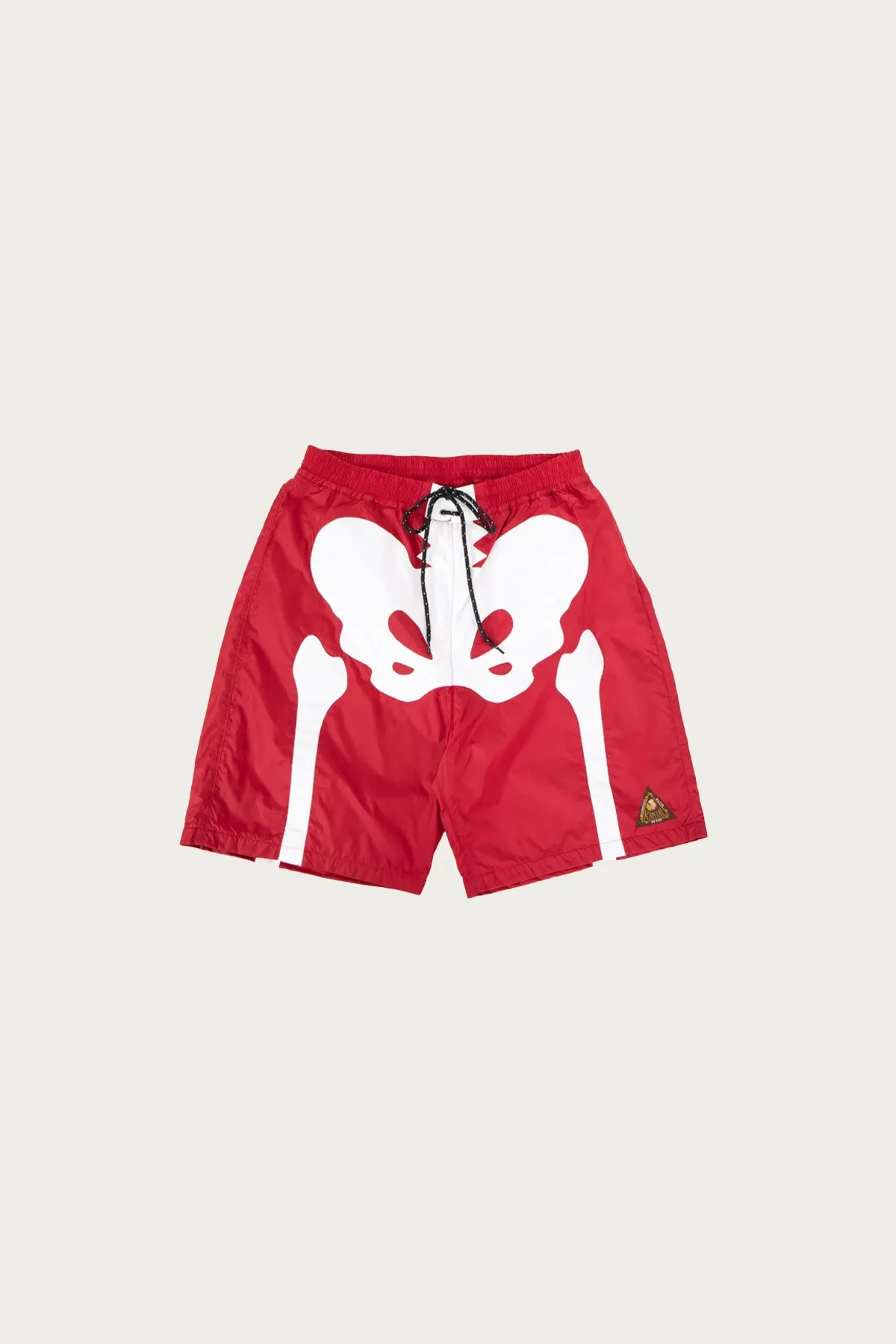 Nylon BONE Swimsuit - Red sold by Canoe Club