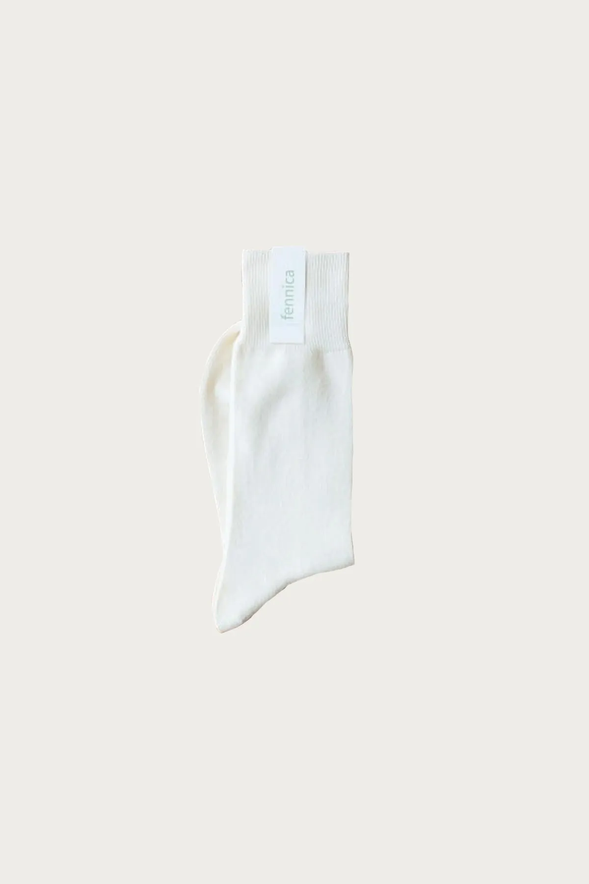 fennica Paper Mix Socks - Off White sold by Canoe Club