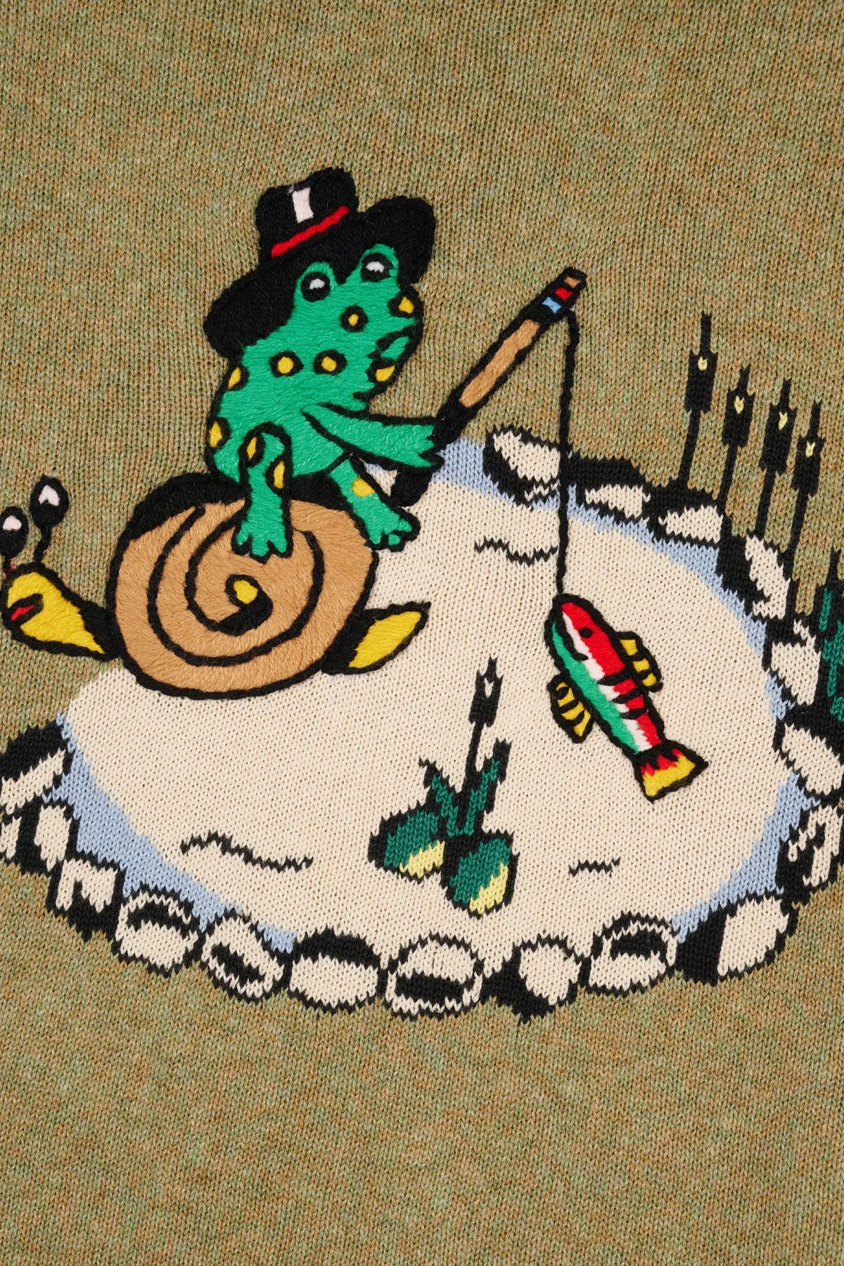 South2 West8 x Brain Dead Tee - Moss sold by Canoe Club product image thumbnail 3