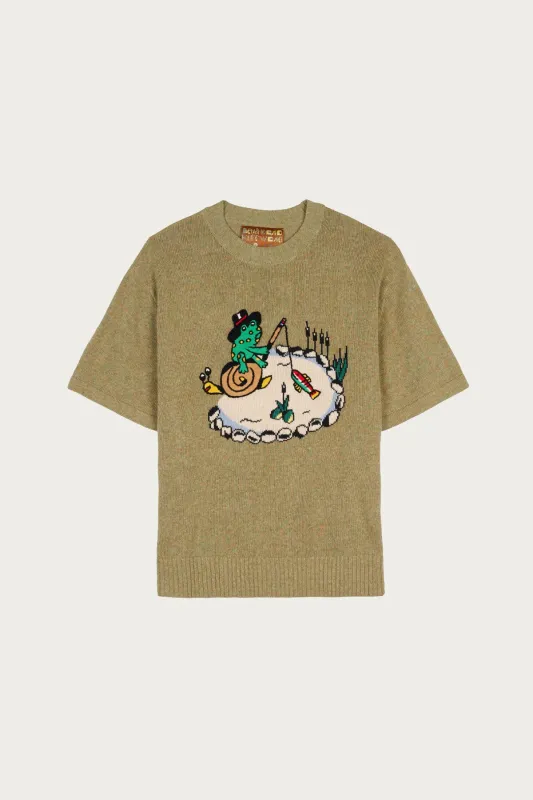 South2 West8 x Brain Dead Tee - Moss made by Brain Dead