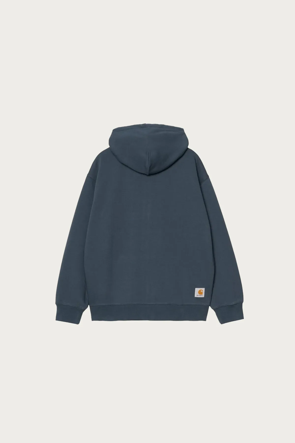 Hooded WIP Sweat Jacket - Dusky Blue Stone Washed sold by Canoe Club product image thumbnail 2