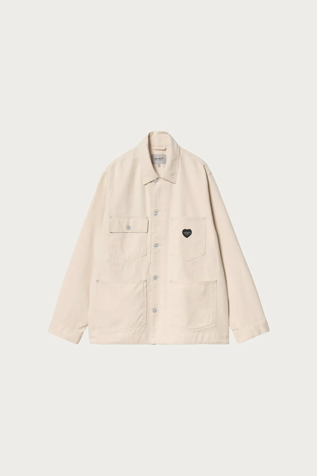 Drewe Chore Coat - Natural Rinsed sold by Canoe Club