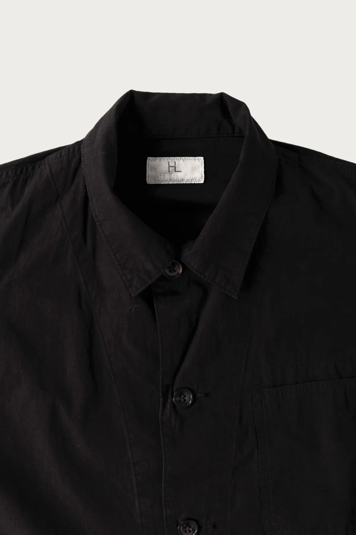 Ripstop P41 Coverall Jacket - Black sold by Canoe Club product image thumbnail 2
