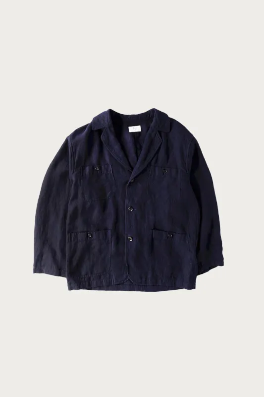 Hemp Jacket - Navy made by Herill