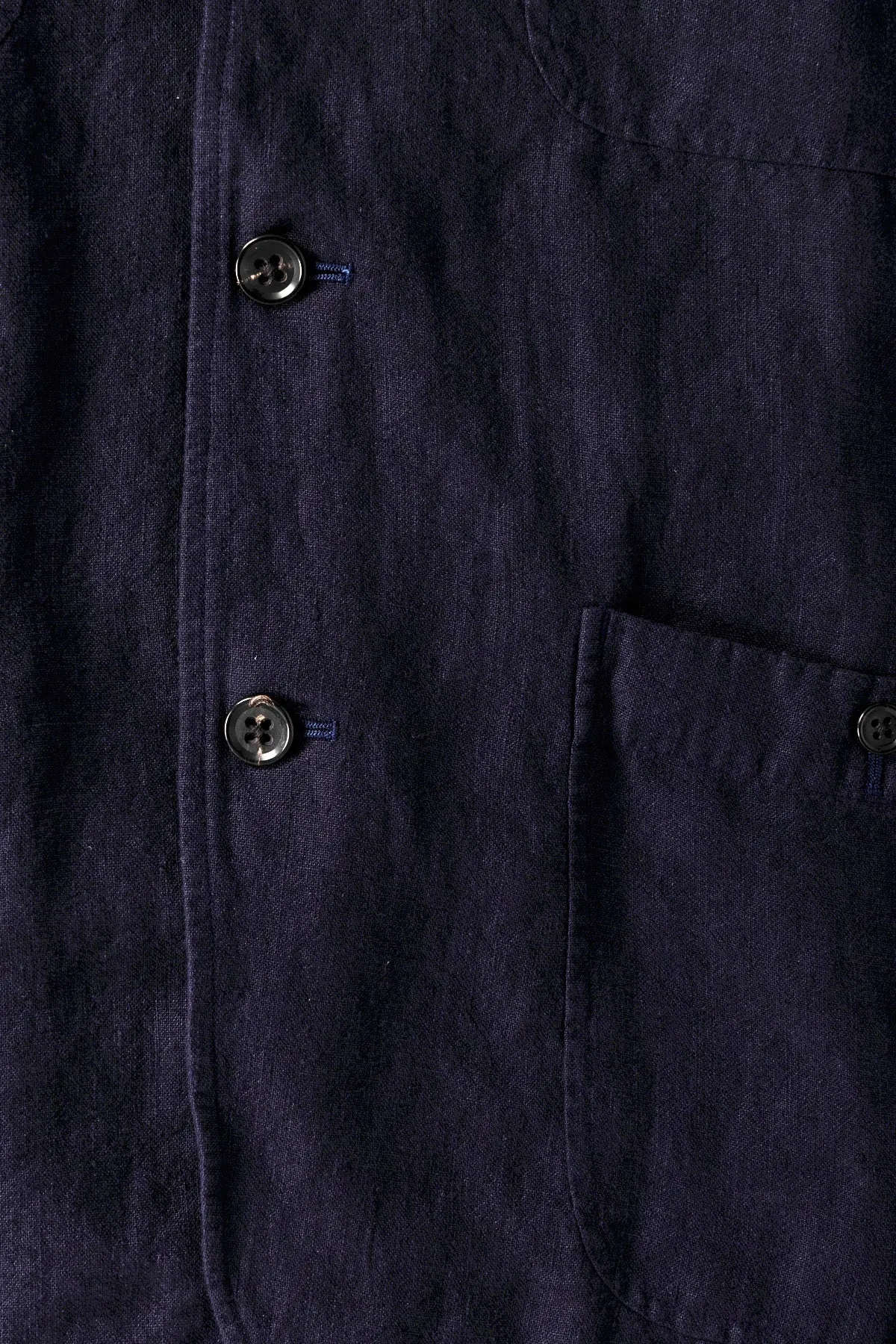 Hemp Jacket - Navy sold by Canoe Club product image thumbnail 3