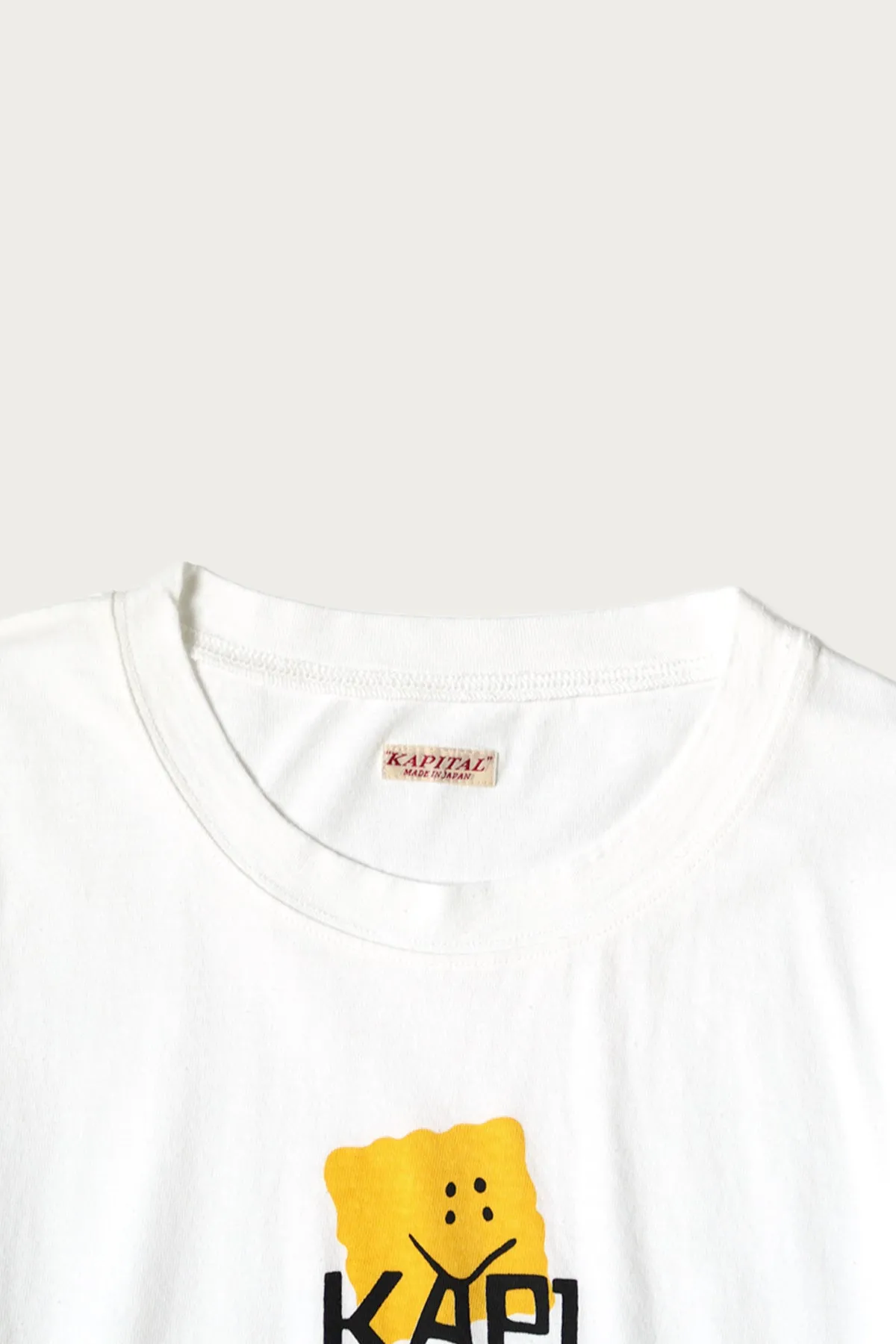 20/-Jersey Crew Long Sleeve T (PECKISH KAP) - Yellow sold by Canoe Club product image thumbnail 3