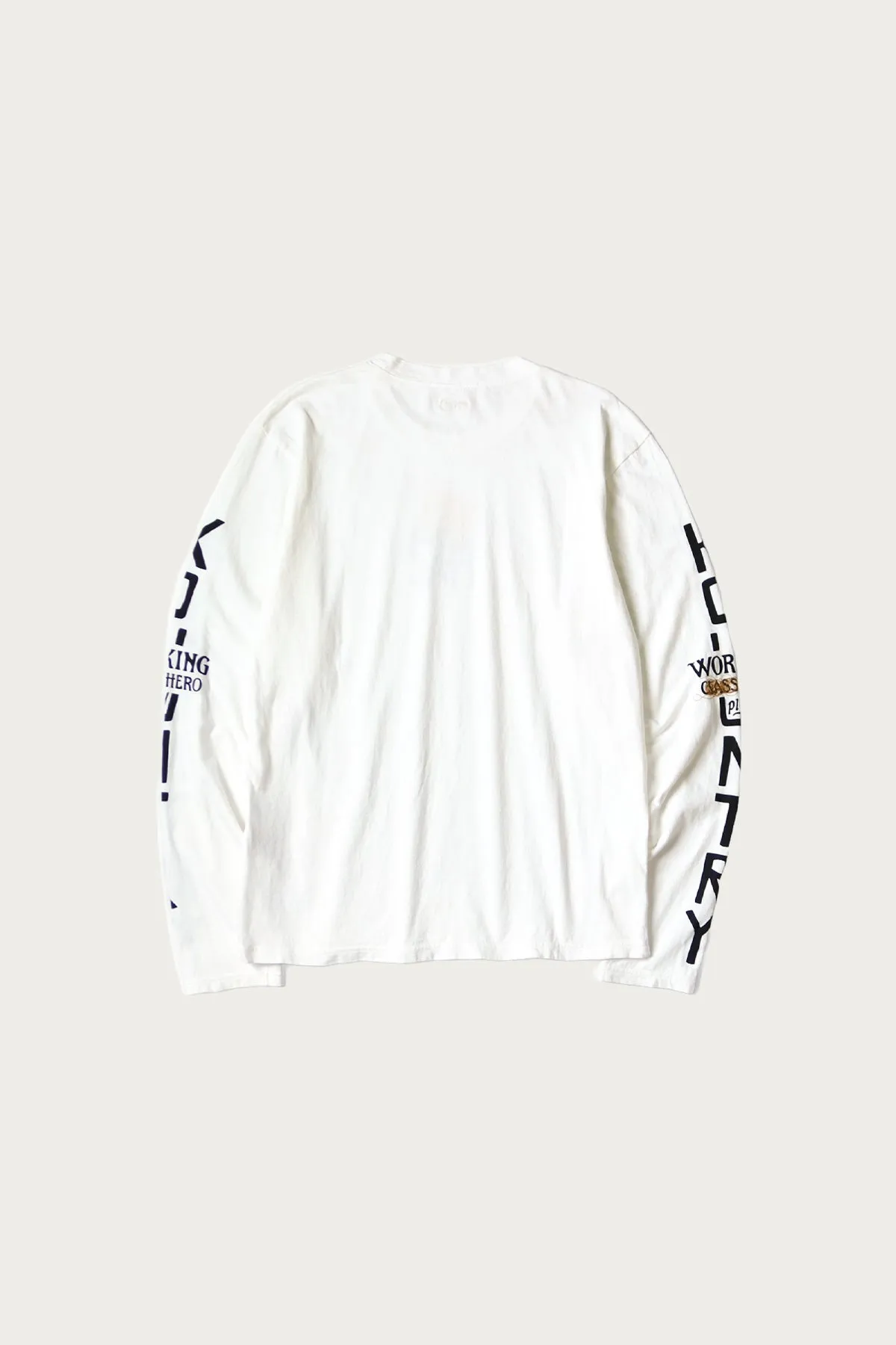 20/-Jersey Crew Long Sleeve T (PECKISH KAP) - Yellow sold by Canoe Club product image thumbnail 2