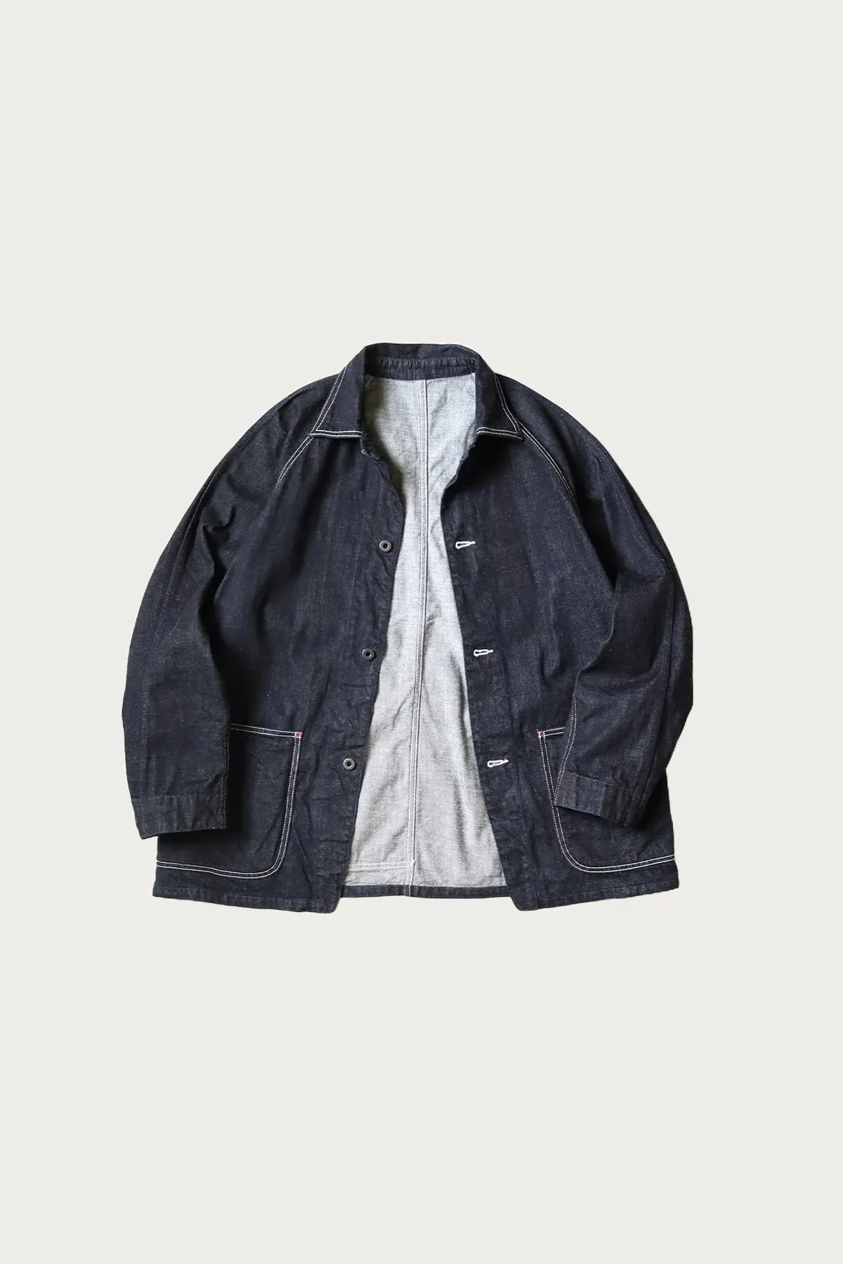 12oz Denim CACTUS Coverall(WWII Model) - Indigo sold by Canoe Club product image thumbnail 2