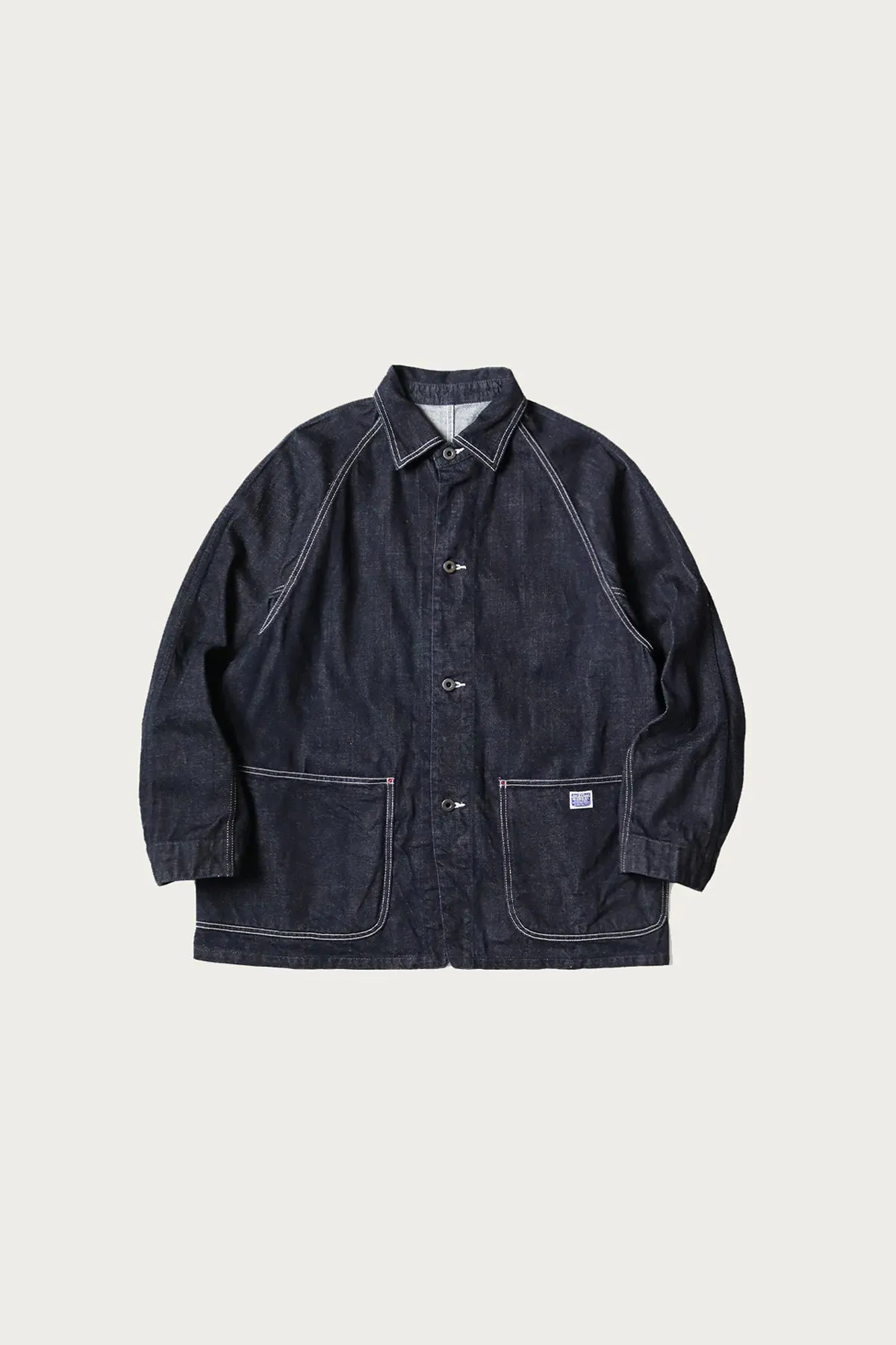12oz Denim CACTUS Coverall(WWII Model) - Indigo sold by Canoe Club