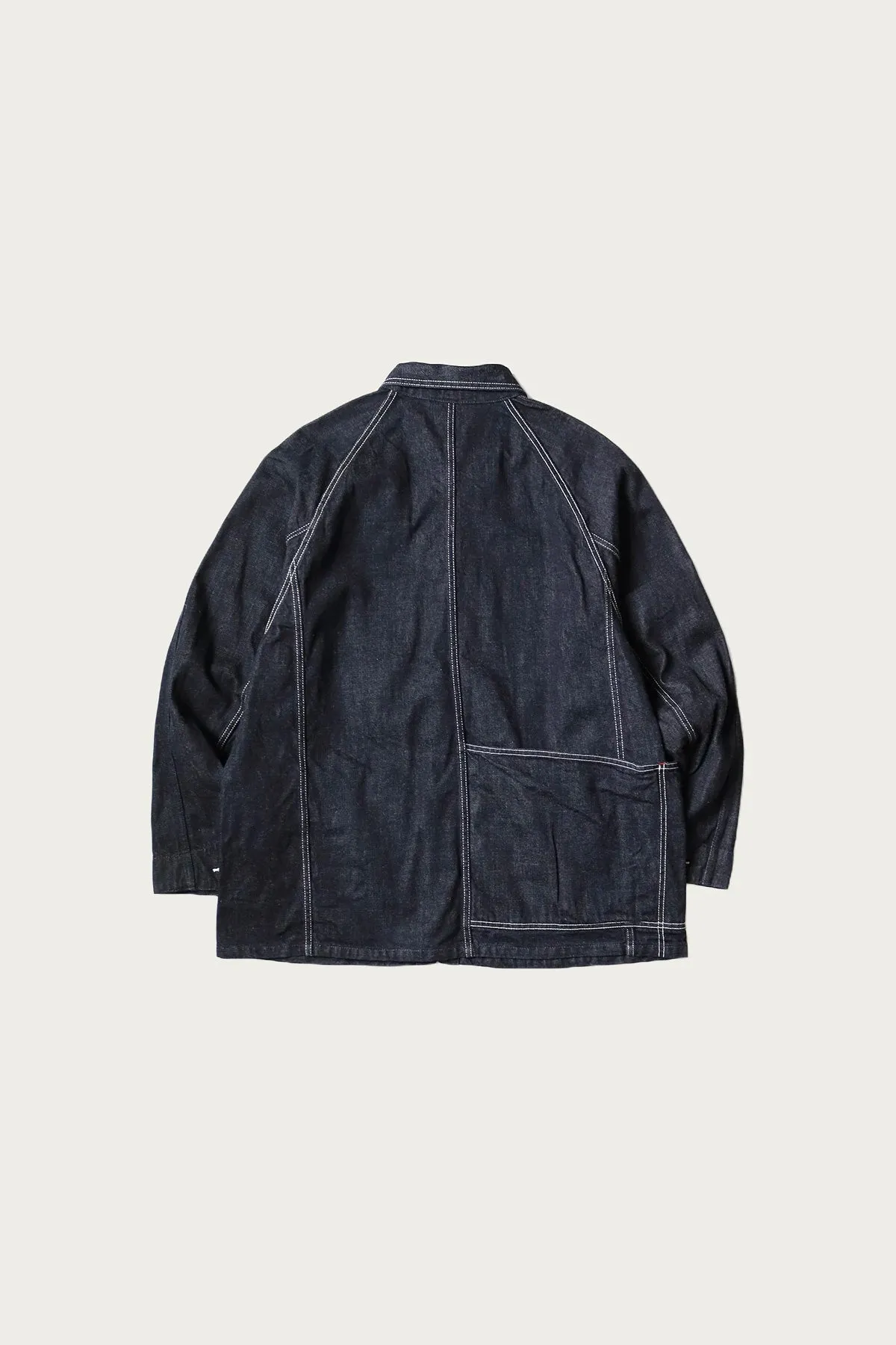 12oz Denim CACTUS Coverall(WWII Model) - Indigo sold by Canoe Club product image thumbnail 3