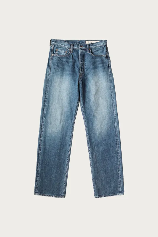 13.5oz Zimbabwe Denim 5P MONKEY TH (PRO) - Indigo made by Kapital