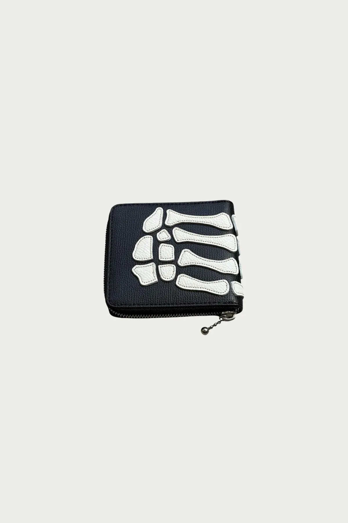 THUMB-UP BONE BAND ZIP Wallet - Black sold by Canoe Club