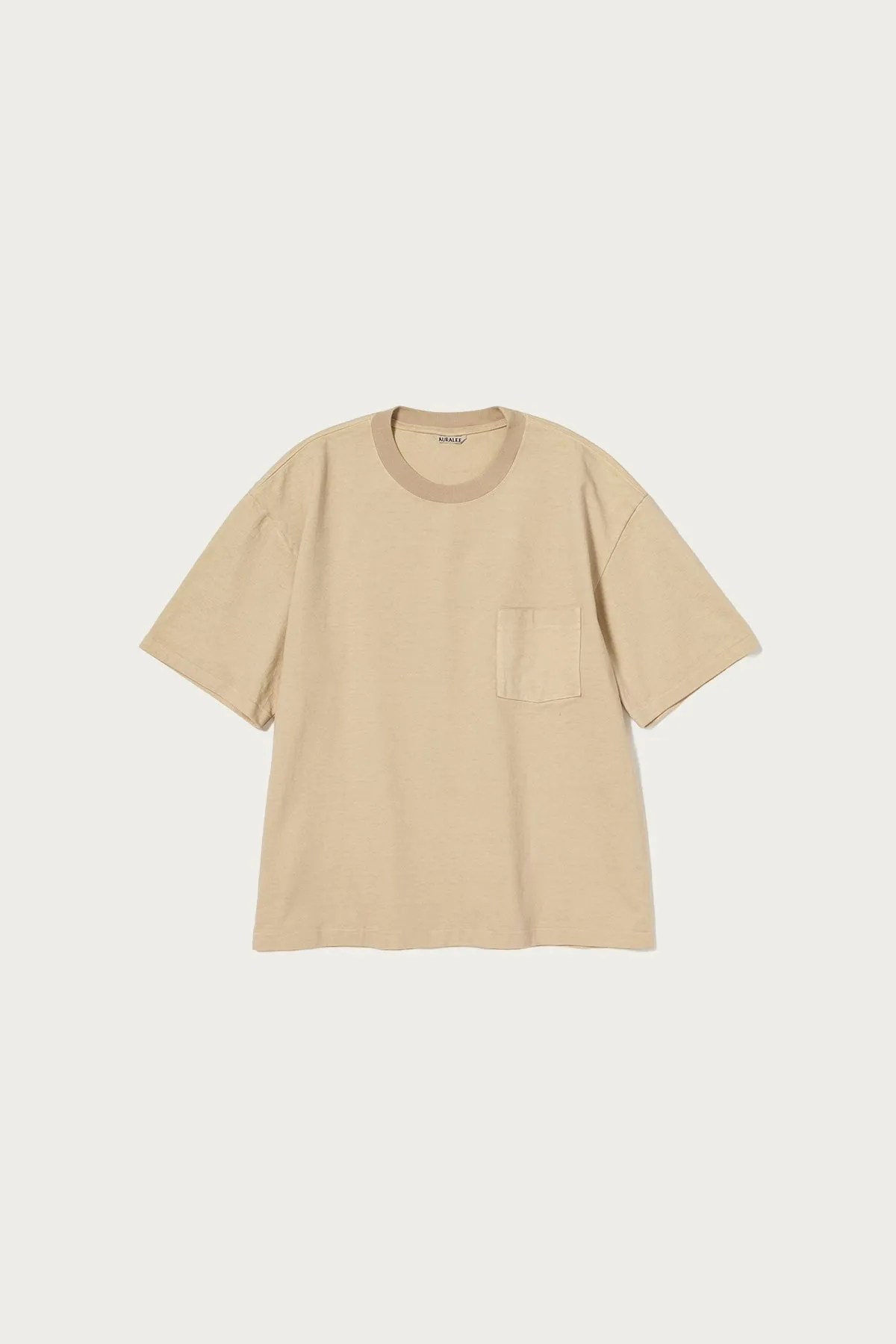 Heavy Weight Pocket Tee - Light Camel sold by Canoe Club