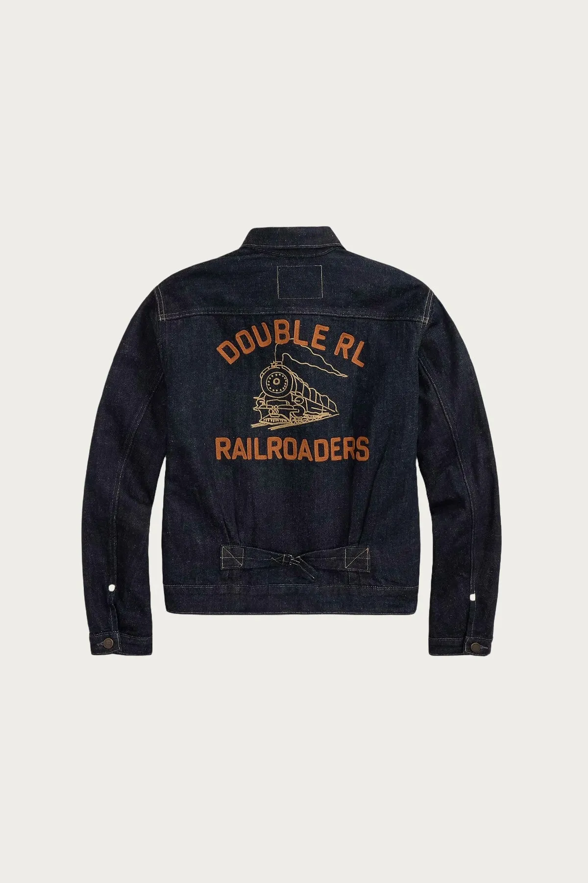 Limited-Edition Embroidered Denim Jacket - Rinse sold by Canoe Club product image thumbnail 2
