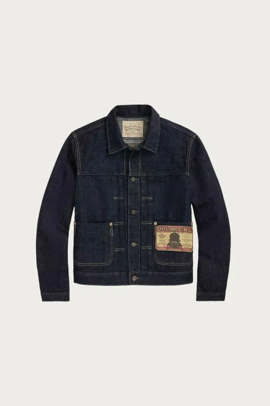 Limited-Edition Embroidered Denim Jacket - Rinse made by Canoe Club