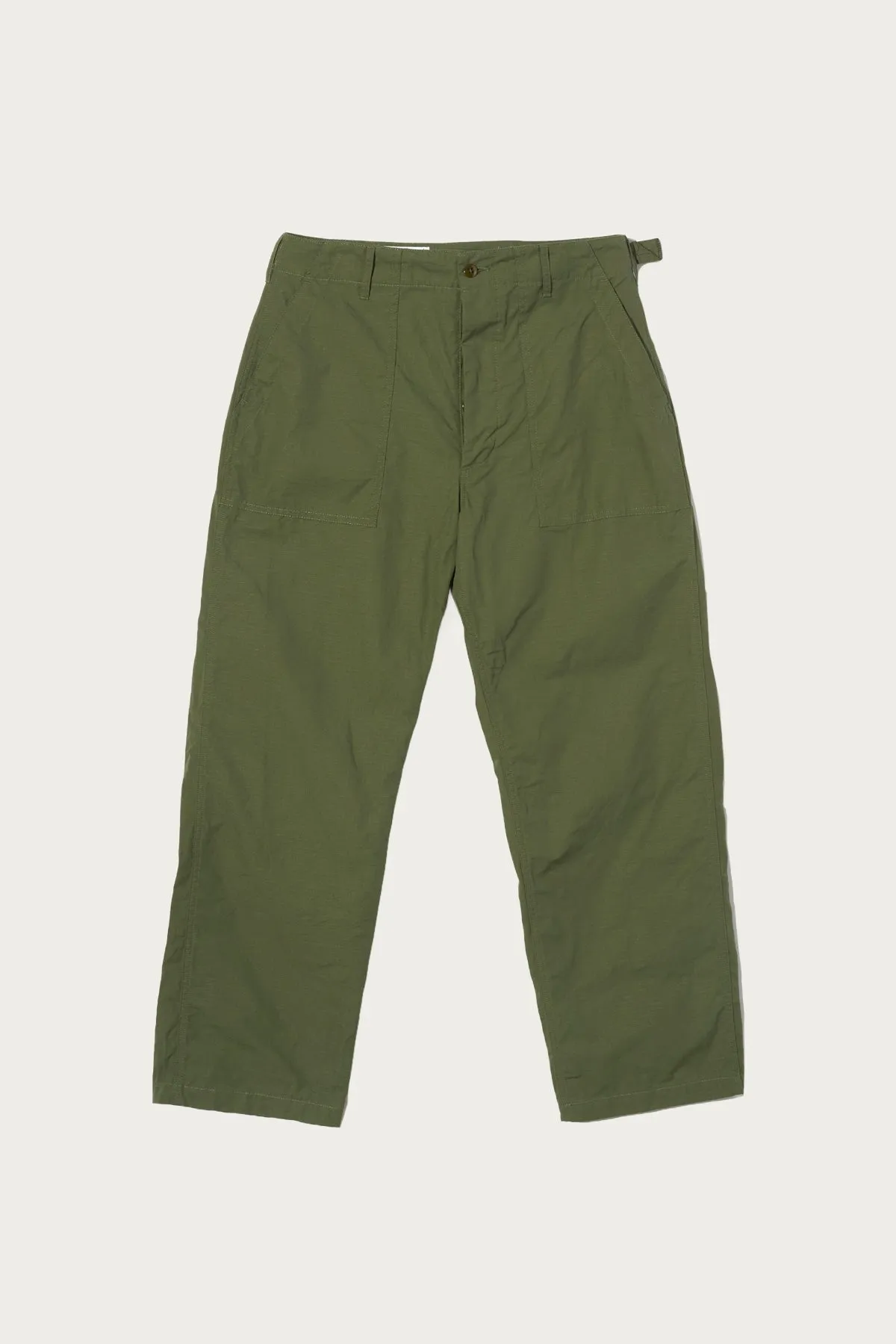 Workaday Fatigue Pant - Olive Cotton Ripstop sold by Canoe Club