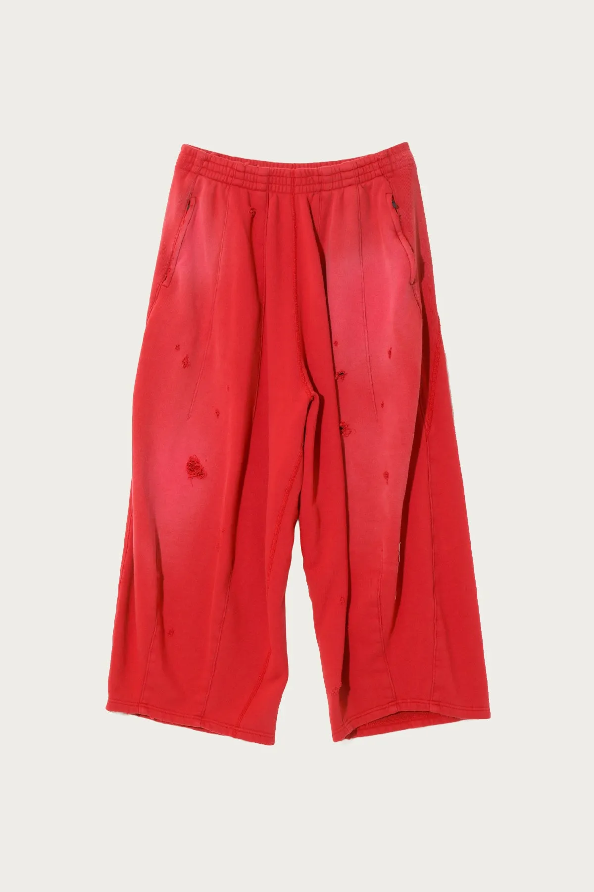 Darts H.D. French Terry Sweatpant - Red sold by Canoe Club