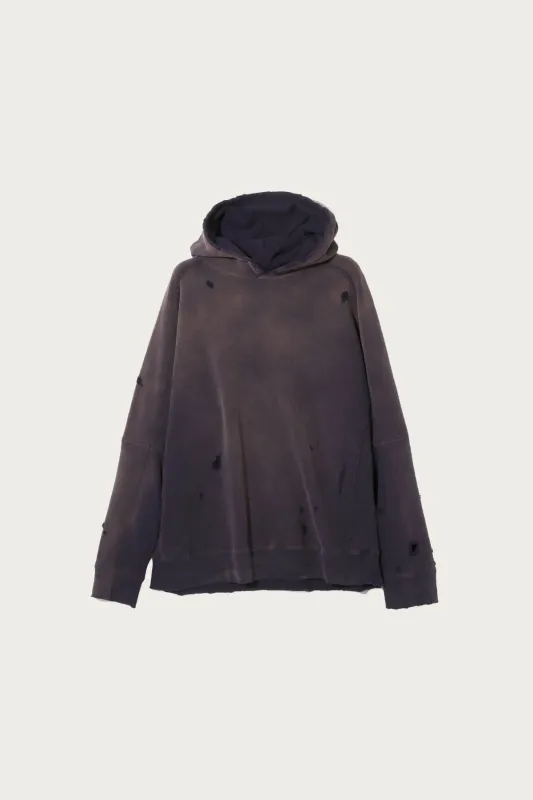 Darts Sweats French Terry Hoodie - Purple made by Needles