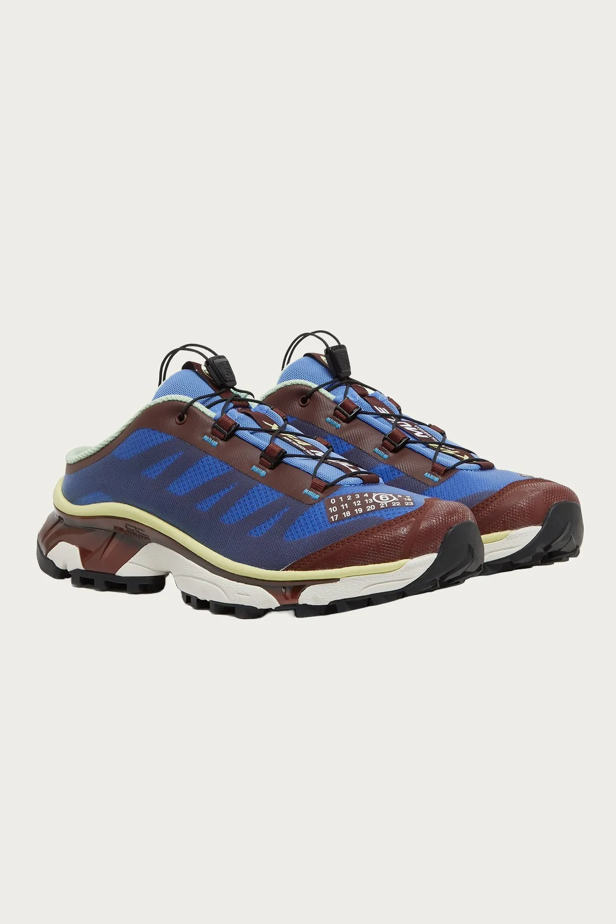 XT4 Mule 2 x MM6 Maison Margiela - Ultramarine Blue/Rum Raisin/Yellow Iris sold by Canoe Club product image thumbnail 2