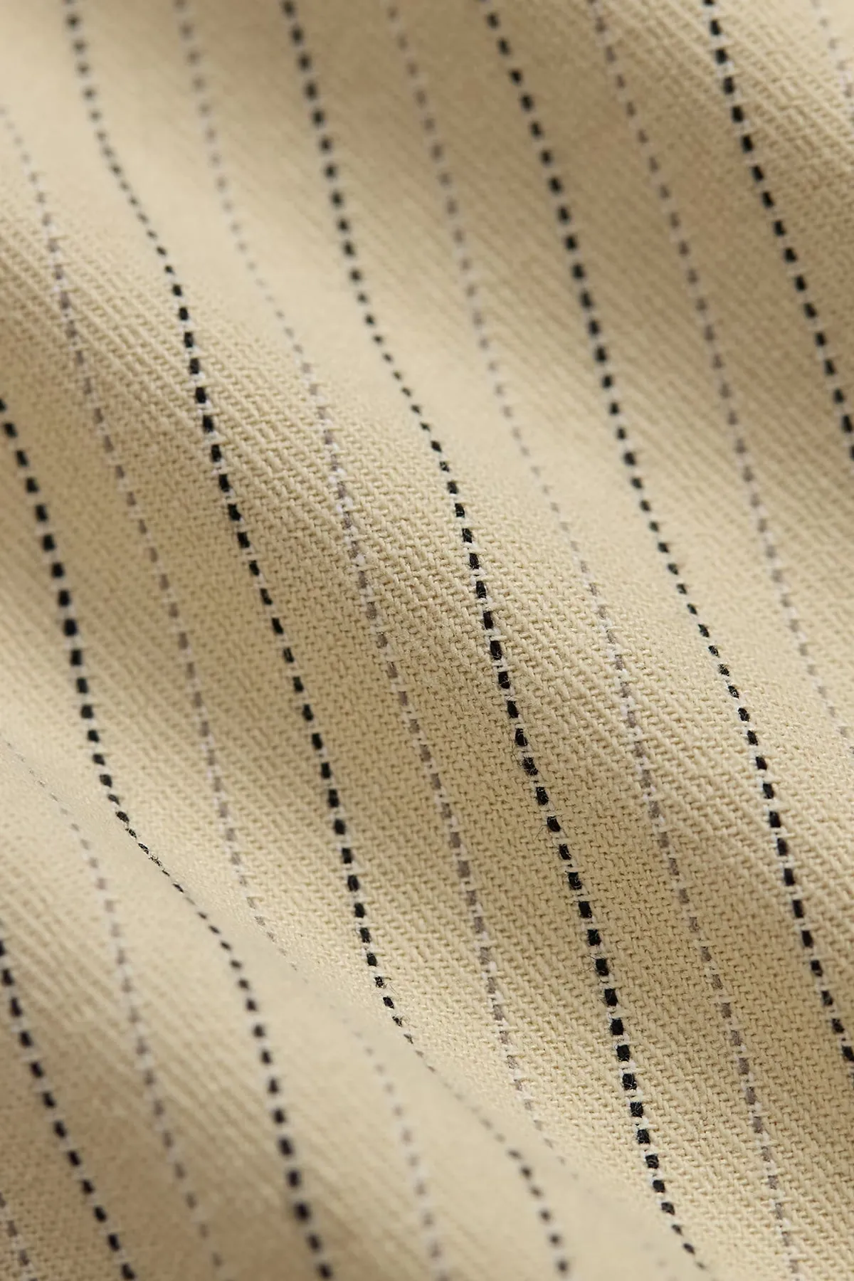 Striped Twill Officer's Pant - Cream/Multi Stripe sold by Canoe Club product image thumbnail 3