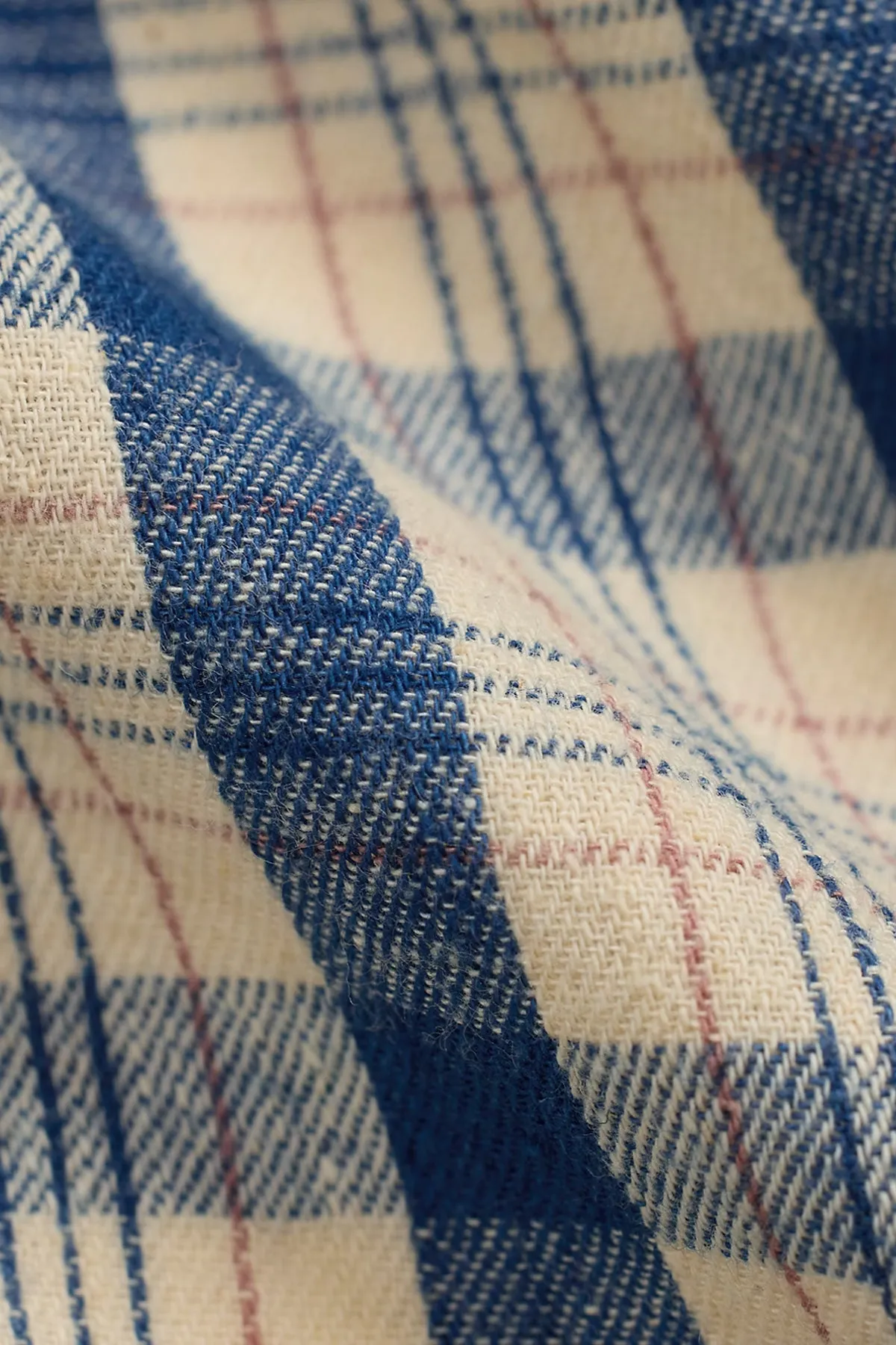 Indigo Plaid Twill Engineer Jacket - Indigo Plaid Multi sold by Canoe Club product image thumbnail 5