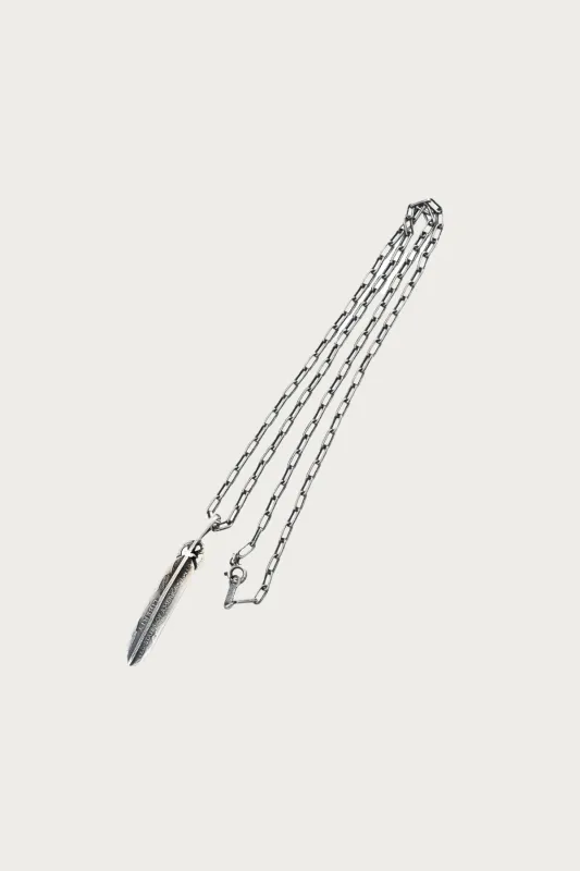 Medicine Wheel Feather Necklace made by Canoe Club