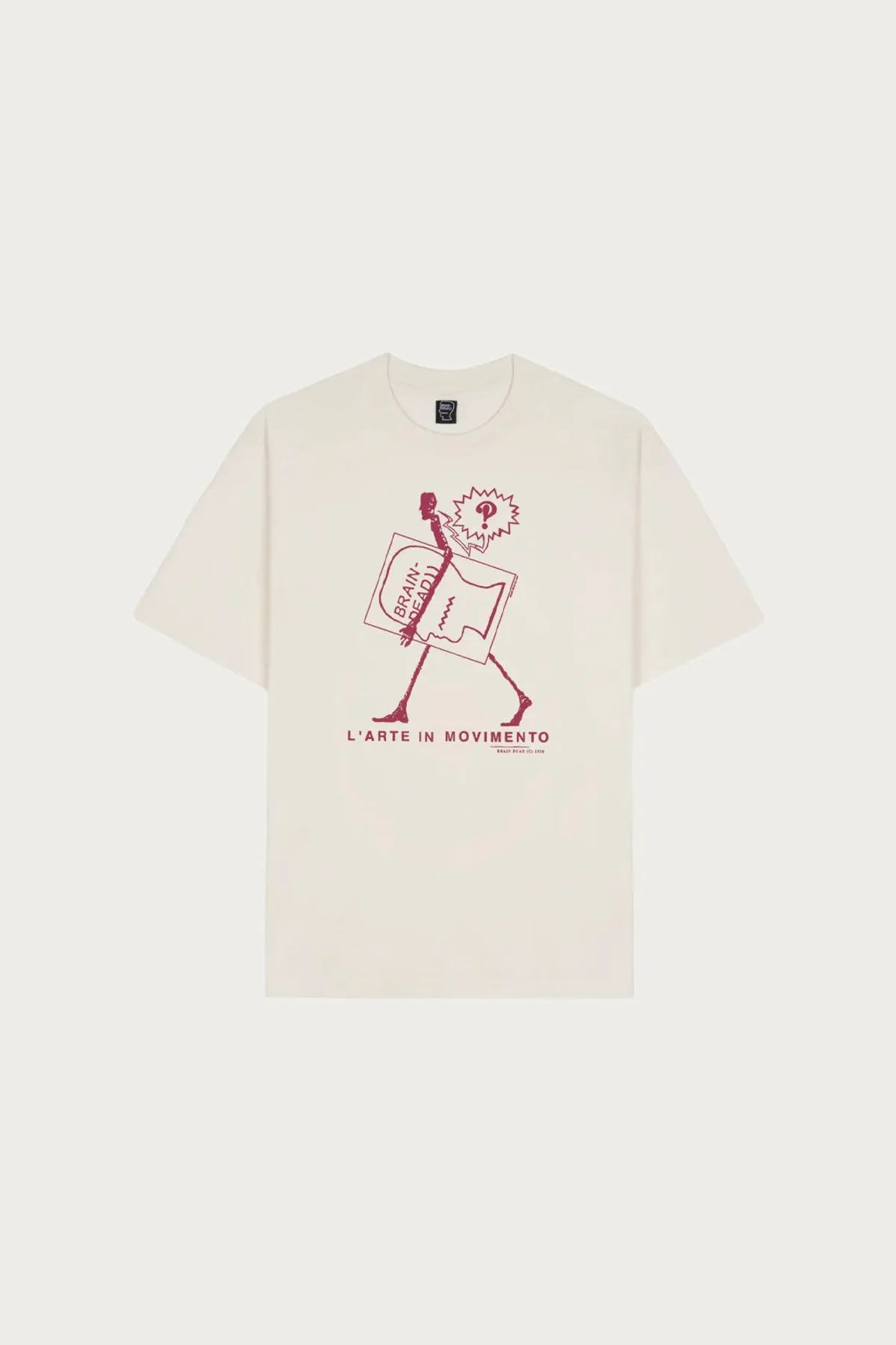 Movimento Tee - Cream sold by Canoe Club