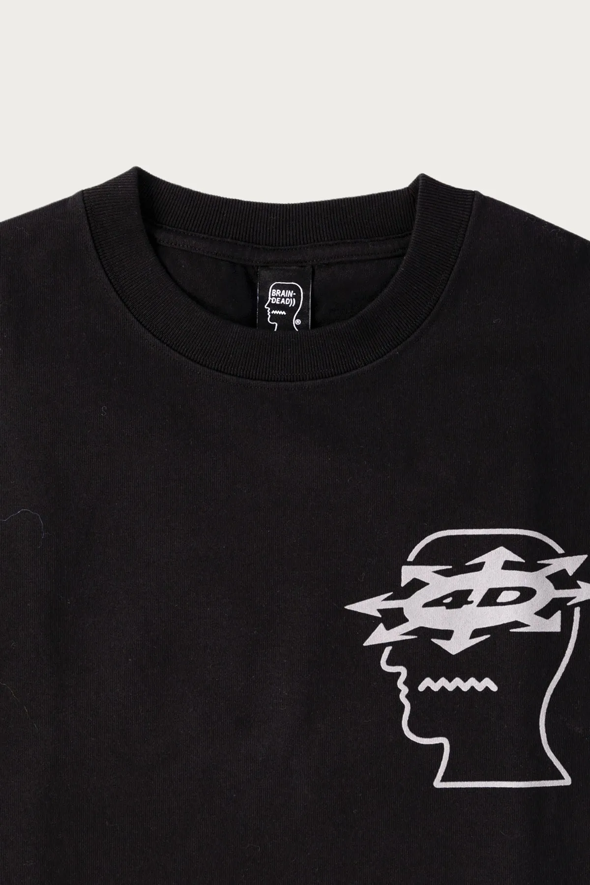 Neuro Free Association Tee - Washed Black sold by Canoe Club product image thumbnail 2