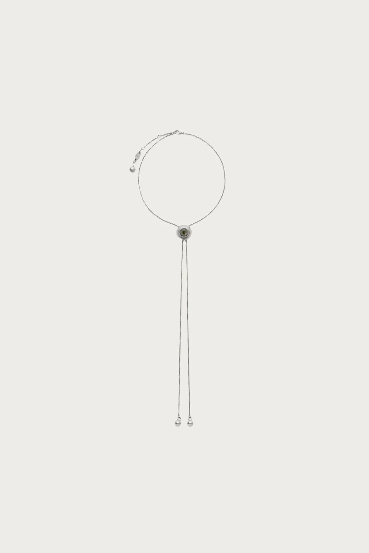 Cat Eye Rattle Bolo Tie - Glacier sold by Canoe Club